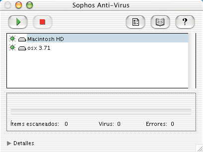 3 Escanear un equipo En las estaciones de trabajo, Sophos Anti-Virus escanea de forma automática cada archivo que se utiliza y sólo permite el acceso a los archivos limpios.
