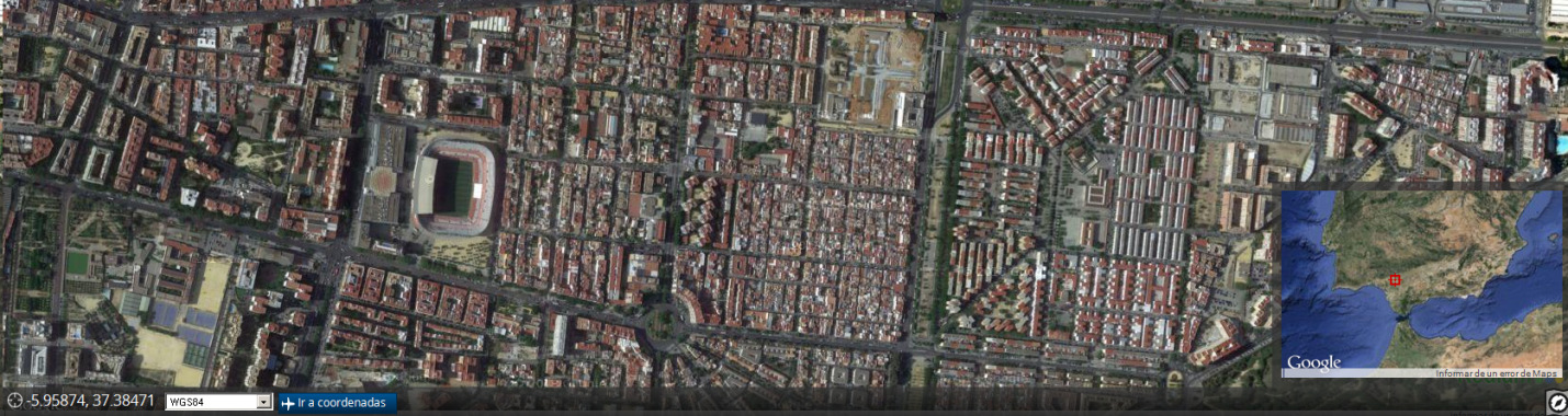Ilustración 23: Muestra del Mapa de localización en Sevilla 3.