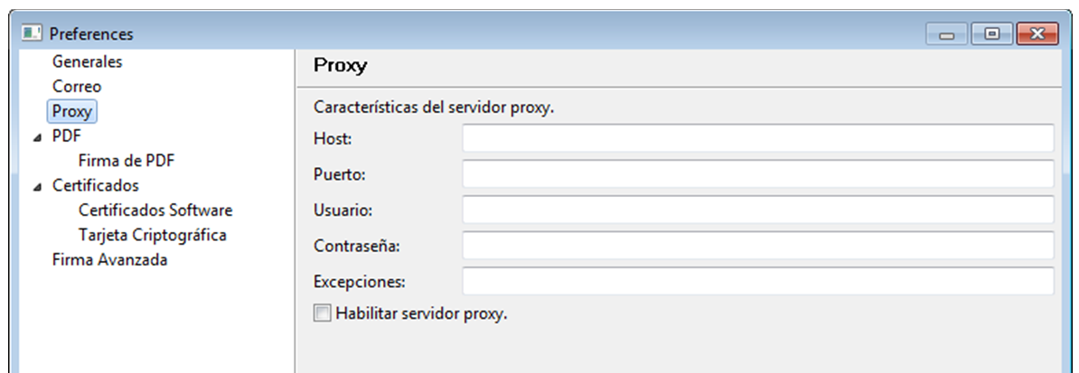 Proxy (Servidor web que sirve de intermediario entre Ef4ktur y el recurso donde se ubica el servicio web de recepción de facturas electrónicas).