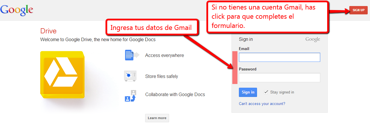 Google Drive Es un servicio en Internet para guardar y compartir archivos.
