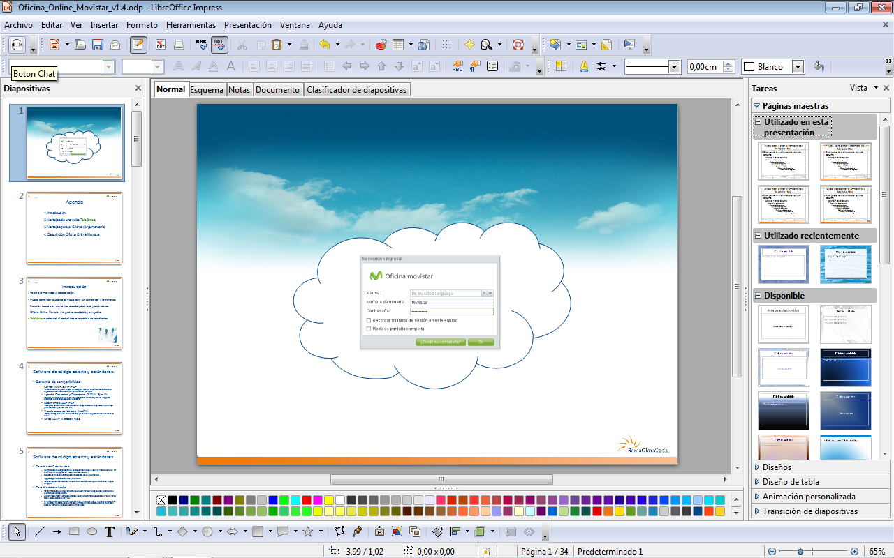 3.4 LibreOffice Draw Deslumbrante herramienta para crear gráficos.