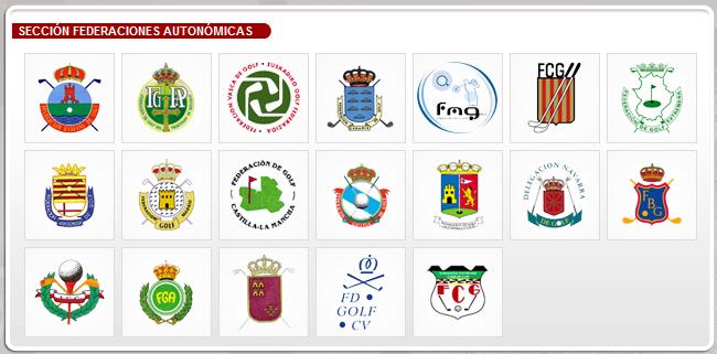 FEDERACIONES AUTONÓMICAS y CLUBES Principales características Principales características CLUBES Un microsite para cada uno de los aproximadamente 600 clubes de golf de España.