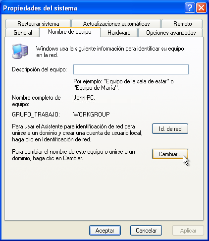 IT Essentials 5.0 6.8.4.9. Práctica de laboratorio: Compartir una carpeta y asignar una unidad de red en Windows XP Introducción Imprima y complete esta práctica de laboratorio.