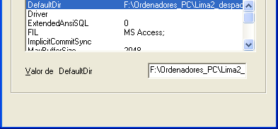 Username y Password de la BD Escribir en Nombre de inicio de sesión