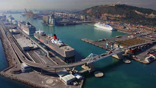 El Port de Barcelona Cruceros Tráfico de