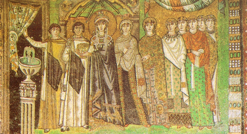 Mosaico Mosaico de de Teodora Teodora en en San San