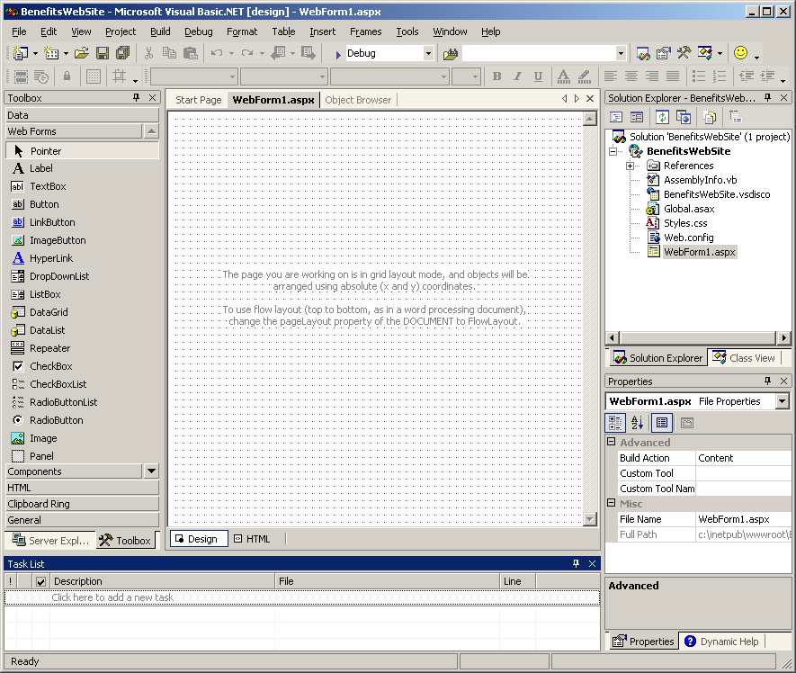Entorno integrado de desarrollo (IDE) Cuadro de herramientas Editor/Navegador Examinador de