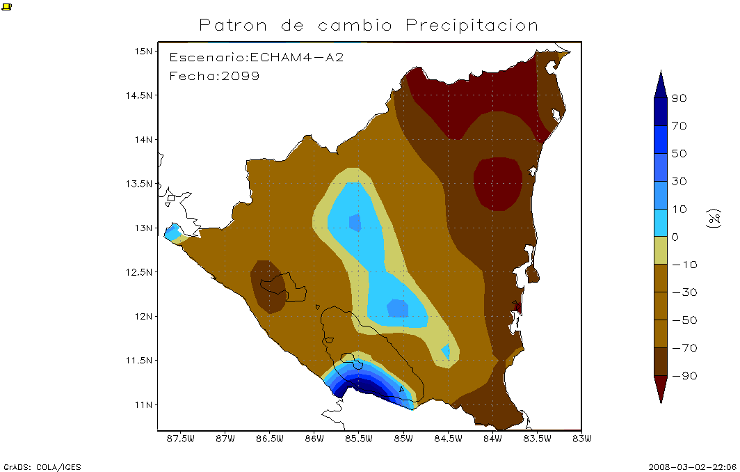 CAMBIO CLIMATICO EN NICARAGUA.