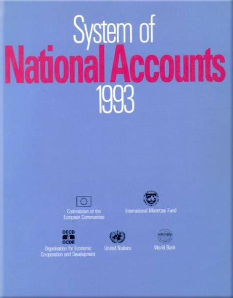 Sistema de Cuentas Nacionales El enfoque de Sistema Consiste en un
