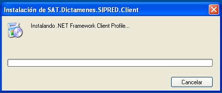 12. Una vez instalado el prerrequisito de.net Framework Client Profile el sistema puede solicitar un reinicio al sistema antes de proseguir la instalación.