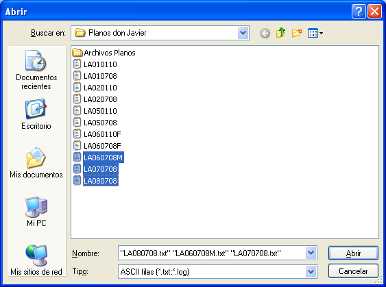 106 4. Busque los archivos que desea cargar y selecciónelos (Para seleccionar más de un archivo presione en su teclado Control y sostenga luego de clic sobre los archivos).