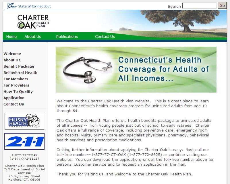 Página Web del Plan de Salud