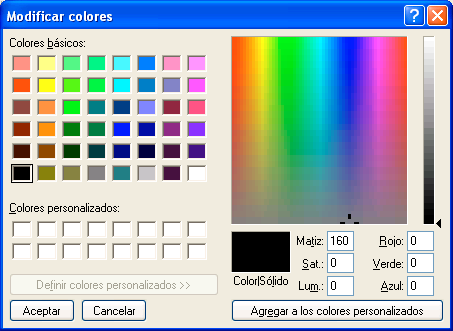 3. Seleccionar un color de la paleta de colores. 4. Para comenzar a pintar, arrastrar el puntero del ratón sobre el área de dibujo que se quiera colorear.