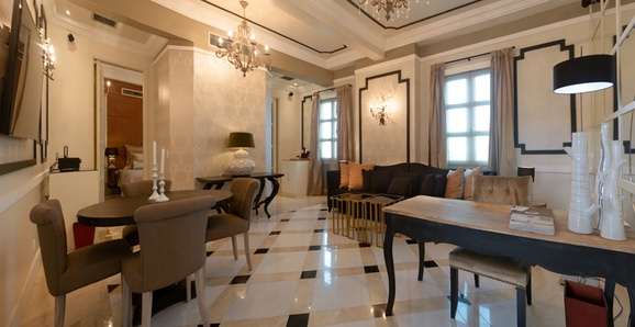 SUITE CASA DEL MAR La Suite Casa del Mar del Hotel Caribe Cartagena de Indias es el espacio más exclusivo de este hotel histórico en Bocagrande.