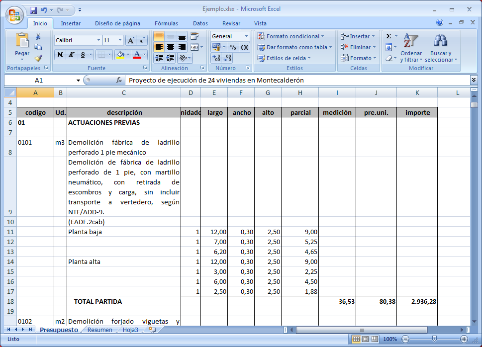 Importar archivos Libro de Microsoft Excel Es posible importar archivos Microsoft Excel, tanto en formato XLS (de versiones de Excel hasta la 2003), como en formato XLSX (de versiones de Excel desde