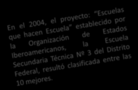 Prácticas exitosas Intercambios de experiencias exitosas 2003, San Luis Potosí, S.L.P. 2004, Acapulco, Gro.