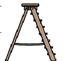 - Un carpintero quiere construir una escalera de tijera cuos brazos, una vez abiertos, formen un ángulo de º.