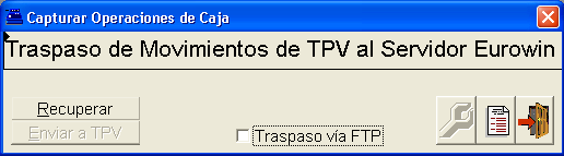 : Solicita los datos de acceso al servidor de FTP. : Muestra las incidencias ocurridas durante el proceso de recuperación y envío de datos al servidor de FTP. : Cierra la pantalla. Ilustración 7.