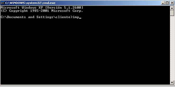 Figura 23: Abrir consola desde Windows7 4.