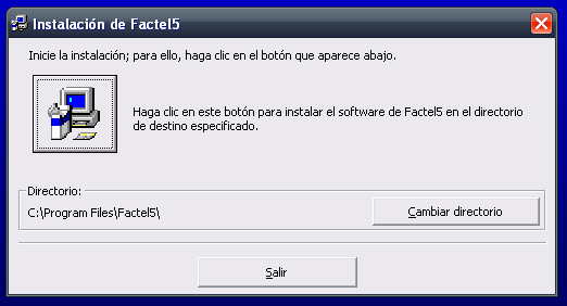 Para instalar en Windows Vista o Windows 7 se requiere CAMBIAR LA UBICACIÓN DE INSTALACIÓN, y colocarlo en cualquier otra carpeta, pero instalándolo
