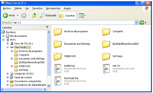 LABORATORIO Uso compartido de recursos OBJETIVO *Utilizar Windows XP para completar las siguientes tareas: * Compartir archivos y carpetas. *Asignar unidades de red.