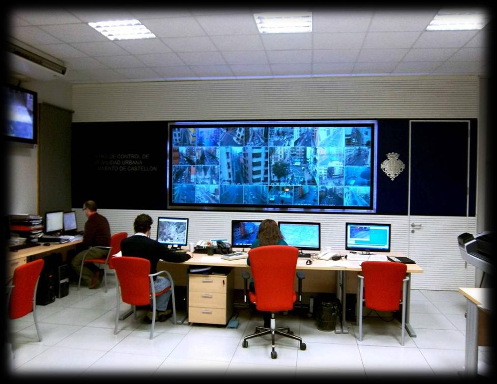 VEHÍCULO PRIVADO Sistema VideoWall Instalación del centro de control de la Movilidad