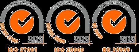 La certificación ISO 22301 -> continuidad y disponibilidad.
