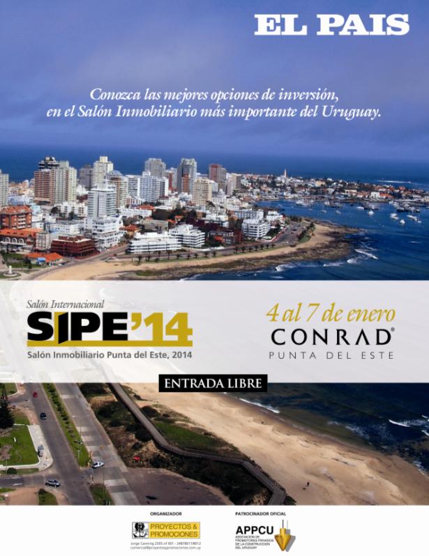 CATÁLOGO OFICIAL El catálogo oficial de SIPE 14 fue parte de un suplemento del Diario El País.
