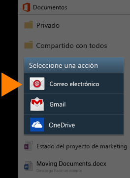 Usar la aplicación de Office Mobile Obtener documentos en su teléfono Android La mejor forma de obtener los documentos de Office 365 en su teléfono Android es guardarlos en línea, en sitios como