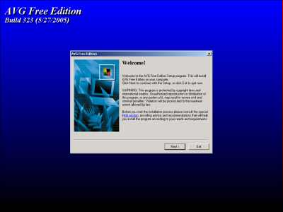Instalación Manual de AVG Antivirus 1. Una vez tengas el archivo en tu PC, haz click en el para comenzar la instación.