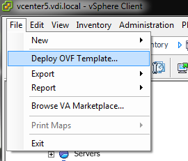 2.1.3 Alojamiento de elementos de UDS sobre VMware vsphere Los componentes de UDS Enterprise se proporcionan como virtual appliance.