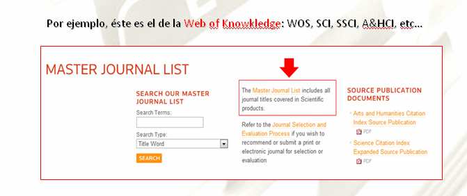 Podemos conocer si una revista está incluida en Web of Knowledge en cualquiera de sus bases de datos Buscamos el titulo Botany y nos