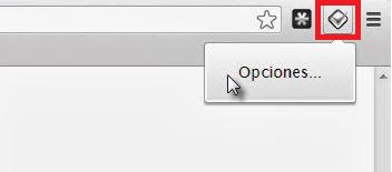 A continuación veremos que en la barra de tareas situada arriba de la ventana de Chrome nos aparece un nuevo icono que es el que acabamos de instalar.
