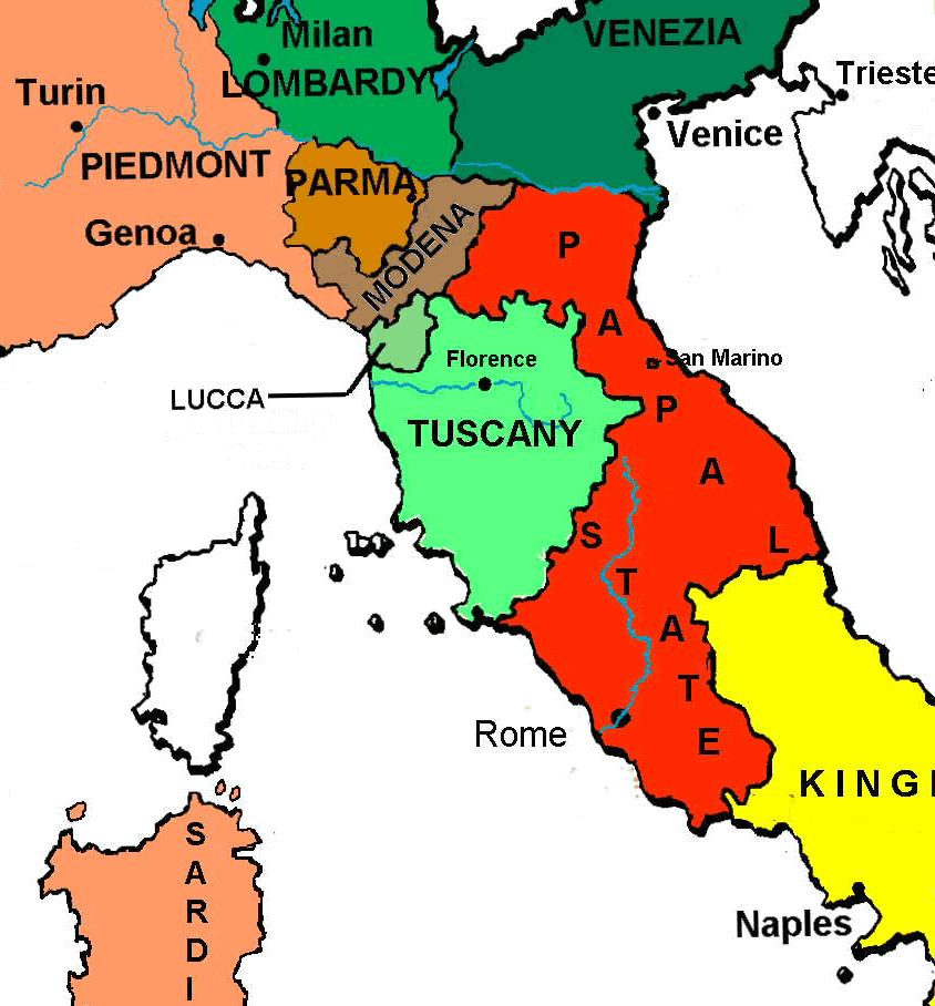 Crecimiento del Estado Vaticano Bajo el papado de Inocencio III, los estados