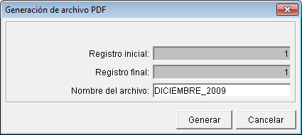 10.- GENERACIÓN DE ARCHIVO PDF Con esta herramienta usted podrá imprimir en formato.