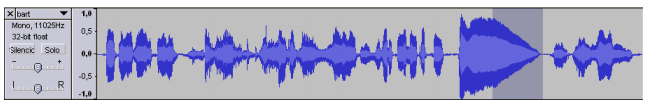 Una vez terminado, el patrón de sonido deberá quedar así: 1.i Importar un archivo de audio Hay tres maneras de hacer esto: 1.