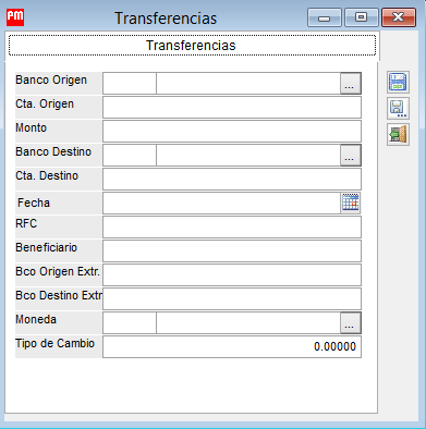 Relacionar una o varias Transferencias a una transacción 1. Dar clic derecho en la transacción a relacionar y seleccionar 3.Transferencias 2.
