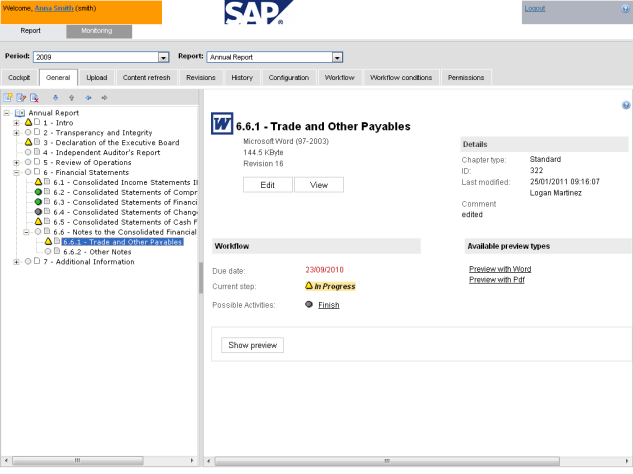 SAP Disclosure Management Reducir el tiempo, el riesgo y el costo de las revelaciones regulatorias.