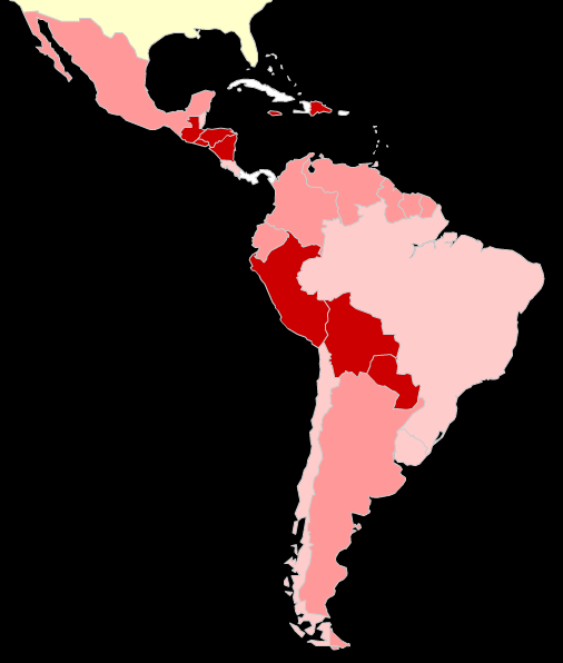 La informalidad en América Latina (% de