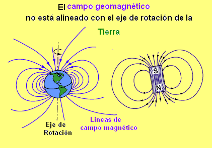 La componente polar de los campos magnéticos del Sol