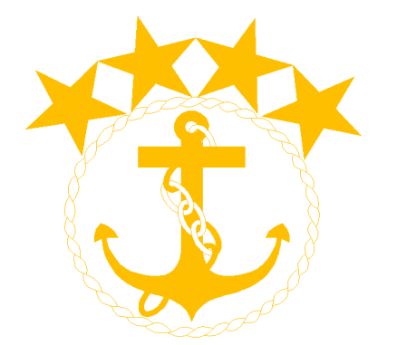 COMANDANTE GENERAL DE MARINA Distintivo que llevará el Oficial que se halle desempeñando el Comando Titular y Efectivo de la Comandancia General de Marina.