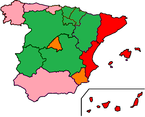 La Ruptura Familiar en cifras pero es la Comunidad Canaria seguida de Cataluña y Comunidad Valenciana donde se produce una mayor tasa de Rupturas (nº rupturas por cada 1.000 habitantes).