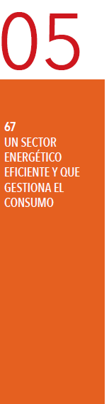 Medidas 1. Eficiencia Energética como política de Estado: Ley de Eficiencia Energética. 2. Introduciremos medidas para masificar el desarrollo de proyectos de eficiencia energética. 3.