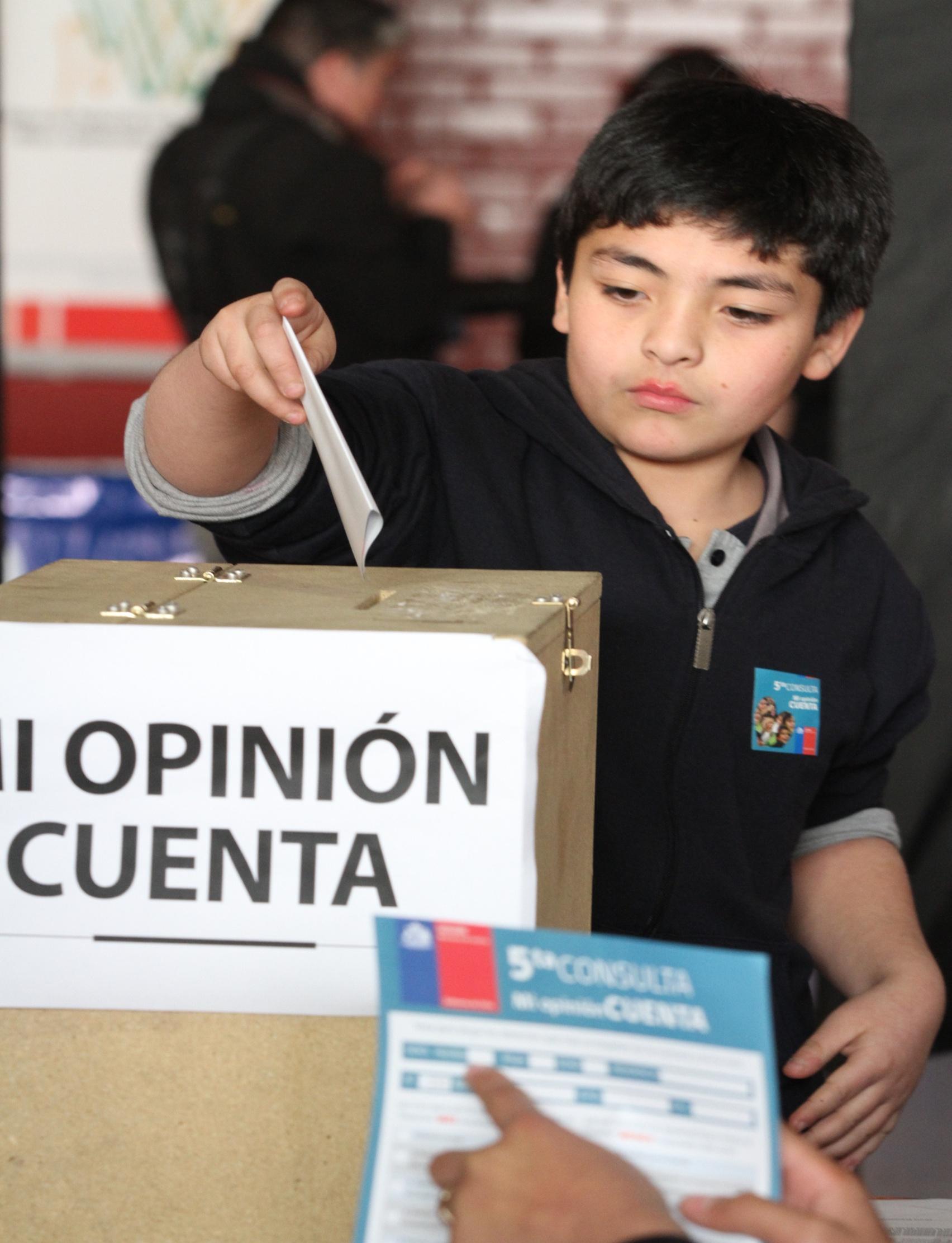 Conclusiones La Consulta Nacional Mi Opinión Cuenta 2013 logró aumentar la participación de niños, niñas y adolescentes del país en un 21%, pasando de 67.020 votantes a 81.