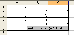 ACTIVIDAD 1. Realice cada una de las siguientes operaciones en Excel y compruebe la respuesta.