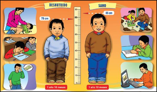 Guía básica para aprender a identificar a un niño con desnutrición Proyecto: Disminución de la desnutrición mediante la atención integral a niños y niñas