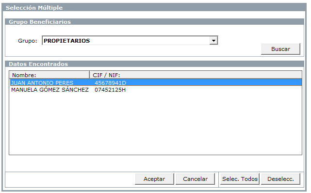 El formulario Acreedor es el que se muestra a continuación, seleccionando también los datos obligatorios desde los despegables: Nombre: Identificador de la empresa que va hacer las veces de emisor de