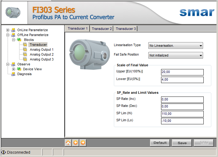 Parameterización y Diagnósticos IF Series La serie 300 de conversores de señal fieldbus de Smar está disponible en las tecnologías FOUNDATION fieldbus y PROFIBUS-PA.