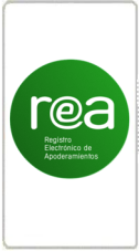 Principios básicos del REA Idea inicial y evolución Inicialmente REA tiene como principal objetivo que un tercero habilitado pueda recibir notificaciones electrónicas y presentar escritos.