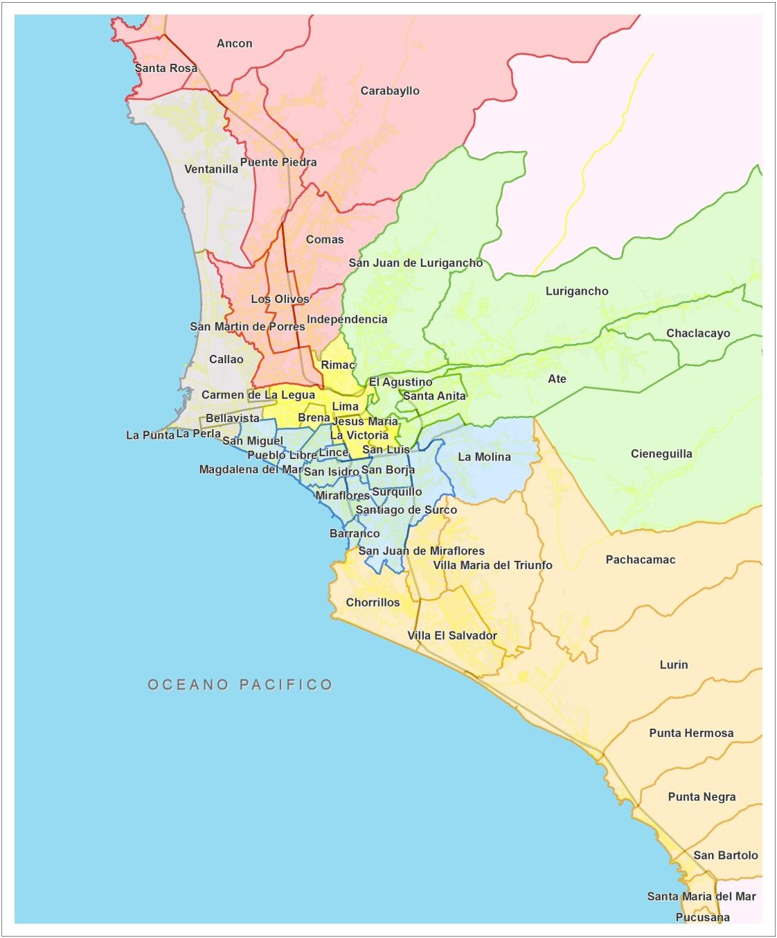 Demanda - Distribución de la Población por Zona Lima Norte y Lima Este son las zonas que albergan la mayor cantidad de población, con